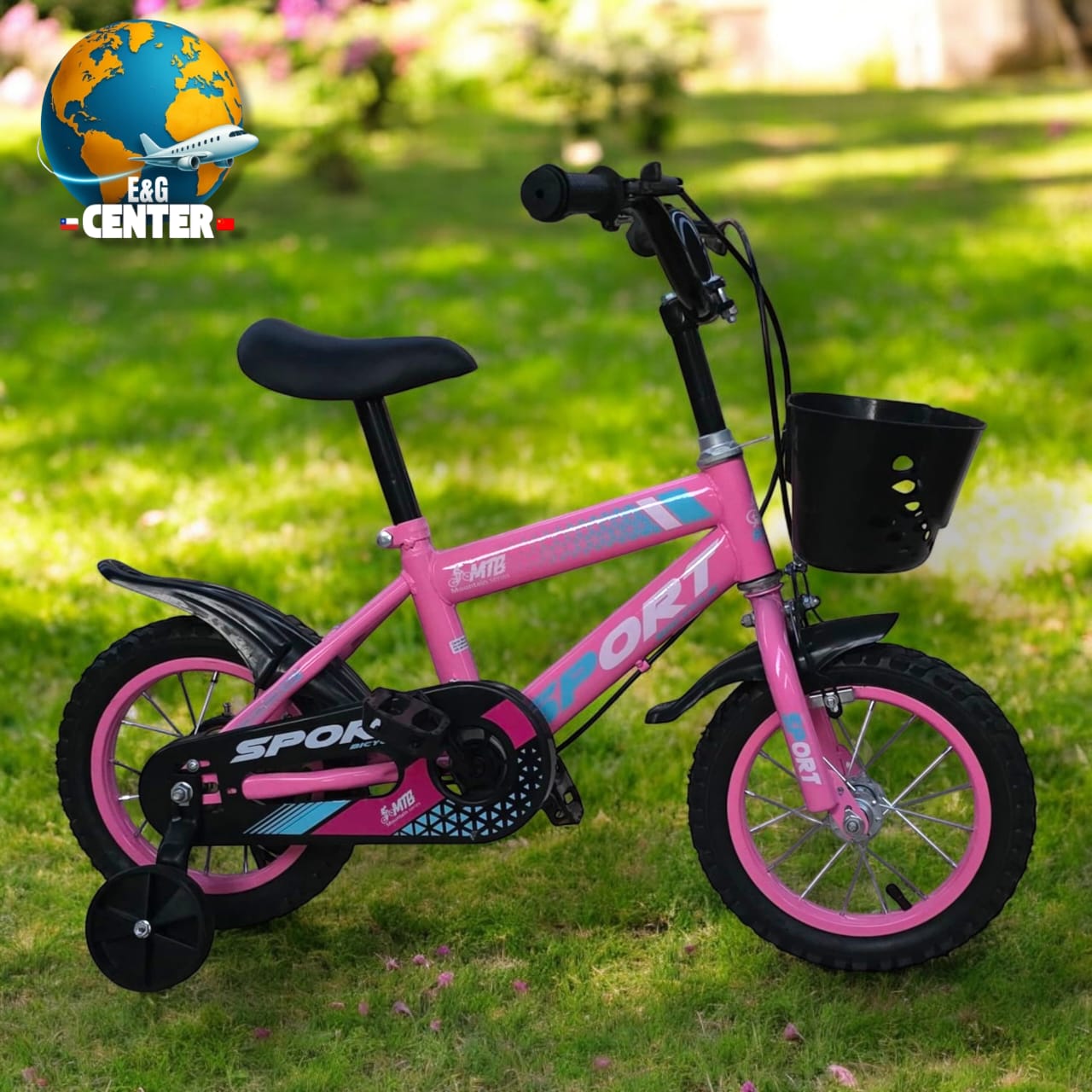 BICICLETA SPORT ROSA ARO 12
